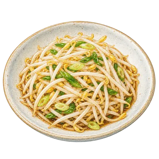 숙주볶음 완성 사진