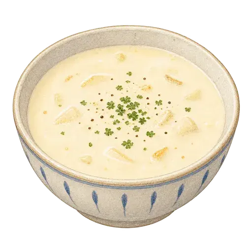 크림스프 완성 사진