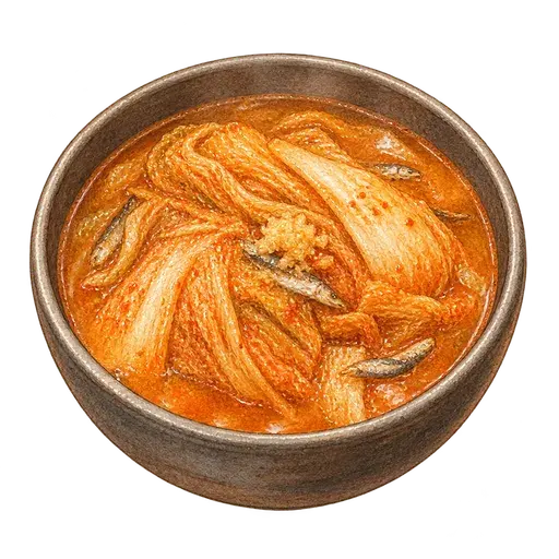 1타3피 묵은지 찌개 완성 사진