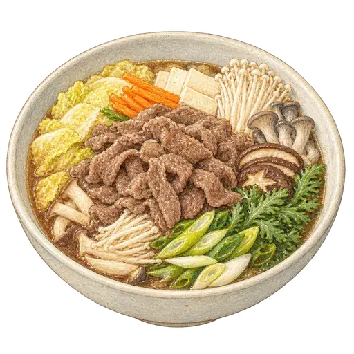 잔치 불고기 완성 사진