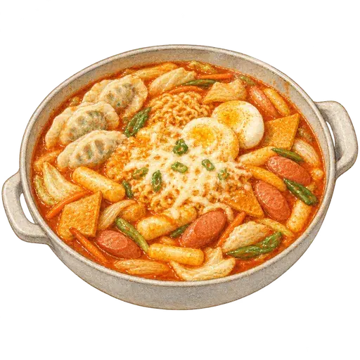 즉석 떡볶이 완성 사진