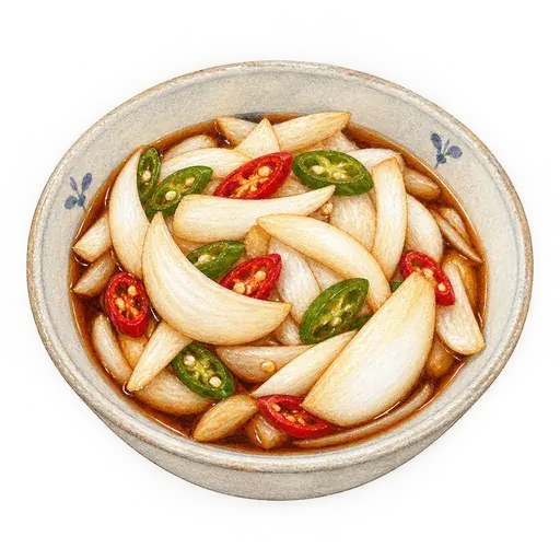 양파절임 완성 사진