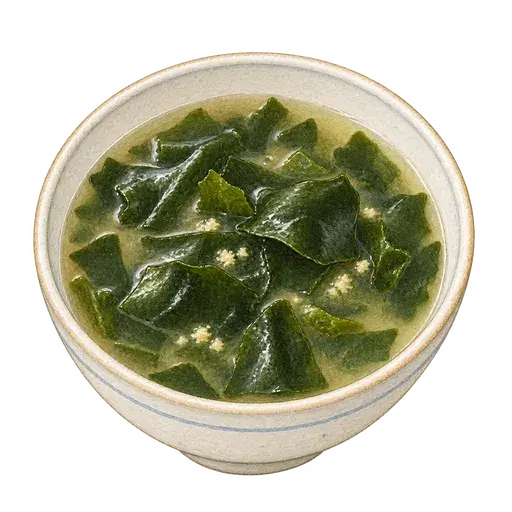 맑은미역국 완성 사진